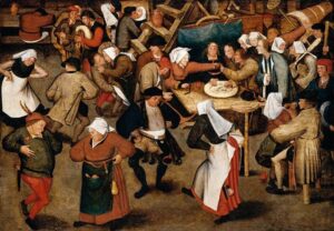 El baile de la boda 1556 Pieter Brueghel